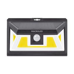 APLIQUE SOLAR CON FOTOCELULA Y SENSOR 5W 6500K 300/500LM IP65