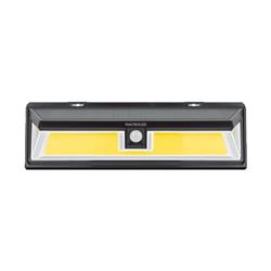 APLIQUE SOLAR CON FOTOCELULA Y SENSOR 10W 3000K 600/1000LM IP65