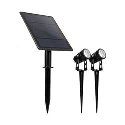 JABALINA SOLAR 2X1W 3000K 300/500LM IP65