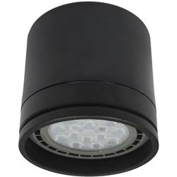 PLAFON 3010/P NEGRO PARA LAMPARA AR111 GU10 