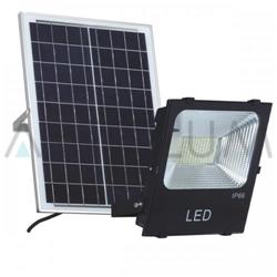 PROYECTOR FLOW NEGRO SOLAR 10W 400LM 4000K