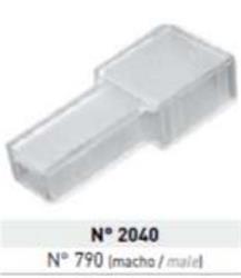 AISLACION PARA TERMINAL DE LATON Nº 790 - Nº 2040