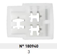 AISLACION 3VIAS P/TERM.LATON Nº 519 (HEMBRA)Nº 180940