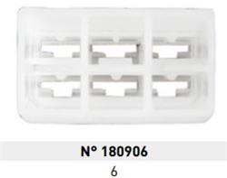 AISLACION 6VIAS P/TERM.LATON Nº 521 (HEMBRA)Nº 180906