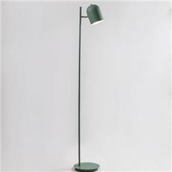 LAMPARA DE PIE DE HIERRO CON DETALLEN EN METAL VERDE E27
