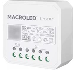 SMART SWITCH WIFI AC90-250V 50/60HZ MAX 5A POR CANAL