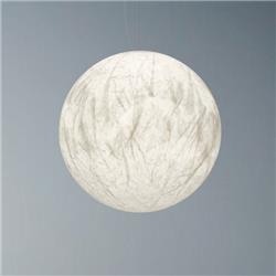 COLGANTE BULAN PVC ROTOMOLDEADO BLANCO 40CM DIAMETRO E27