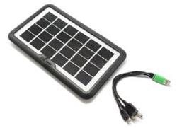 *PANEL SOLAR- CELUL/AURICUL/PARLANT - USB-CL638WP