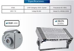 PROYECTOR D-L-MW(B) 200E IP65 26000LM 200W