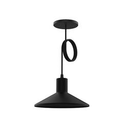 COLGANTE BELL 11 NEGRO 1 LUZ E27