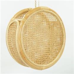 COLGANTE BARCELONA RATAN NATURAL 41CM X 16CM X 41CM E27