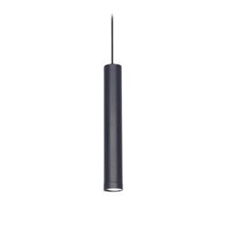 COLGANTE CANALS TUBO 1LUZ GU10 NEGRO