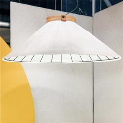 COLGANTE TOKIO CONO PAPEL TYVEK BLANCO E27