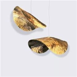 COLGANTE CAPPELLO CURVO CHAPA DE BRONCE  E27