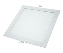 EMBUTIDO LED CUADRADO SLIM BELLALUX 24W 3000K CALIDA