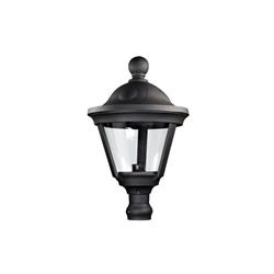 CABEZAL 1020/F ACRILICO TRANSPARENTE CONICO E27 IP23 
