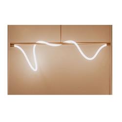 COLGANTE ORGANIC BRONCE MATE SUSPENDIDO HORIZONTAL 115CM