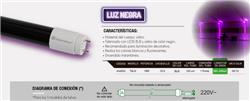 TUBO LED LUZ NEGRA BLB 18W