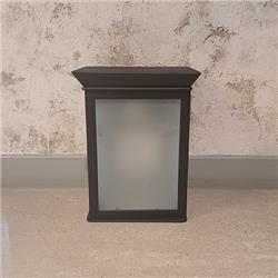 FAROL V.A MEDIANO HIERRO NEGRO E27 17CM X 12CM X 26CM