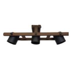 PLAFON 1010 MADERA CLARA 3 LUCES AR111