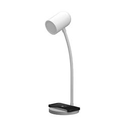 LAMPARA DE MESA SATURNO BLANCO 4W 2700K CARGA INALAMBRICA