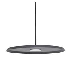 COLGANTE TAIS NEGRO LED 12W 3000K 1080LM 50CM DIAMETRO