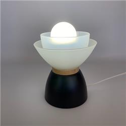 LAMPARA DE MESA LOTITA NEGRO E27
