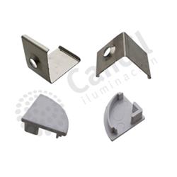 ACCESORIO PARA PERFIL APLICAR 45° BLANCO (CANDIL)
