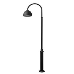 FAROLA CIGNO NEGRA CON COLUMNA 8660 1 LUZ E27