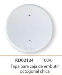 TAPA CIEGA P/CAJA OCTOGONAL CHICA KD02124