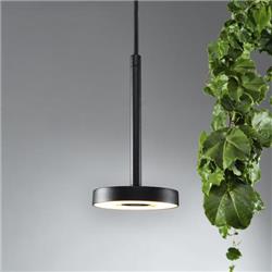 COLGANTE INVISIBLE NEGRO LED 12W 2700K IP65