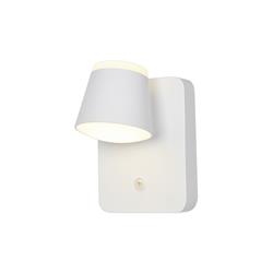 APLIQUE TEYLA BLANCO 1 LUZ LED 8W 3000K CON INTERRUPTOR