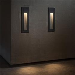 EMBUTIDO PARED BRISA V GRIS GRAFITO 3W 3000K 195LM IP54