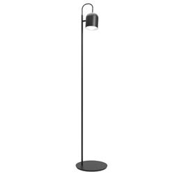 LAMPARA DE PIE LAMPY NEGRO E27 122CM ALTO