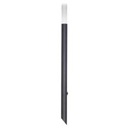 JABALINA 3206/300 ALUMINIO NEGRO CON ACRILICO SATINADO 1 LUZ G9 IP55  420MM