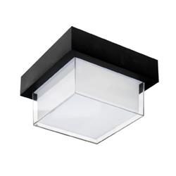 APLIQUE LUMP-1 NEGRO 15W 3000K 1800LM IP65