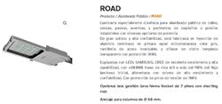 LUM.ALUM PUB.200W c/driver IP66 - 50Hz 27000L ROAD