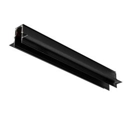 RIEL MAGNETICO DE EMBUTIR MR 1 NEGRO 3MT 48V IP20