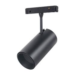 SPOT MR NEGRO P/RIEL MAGNETICO 20W 3000K 24° 1600LM IP20