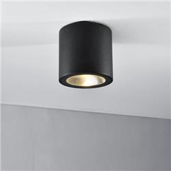 APLIQUE CINDER NEGRO LED 10W 2700K 800LM 50° IP65