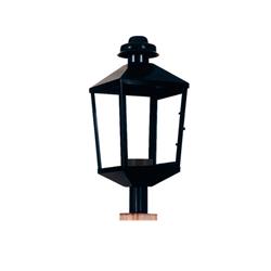 CABEZAL FAROL 1027/P CHAPA NEGRO E27 IP23