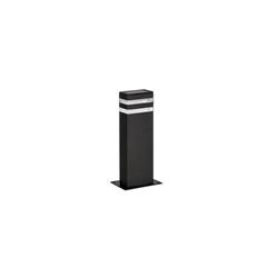 FAROLA CHALTEN MARCA SENDERO ALUMINIO E27 NEGRO
