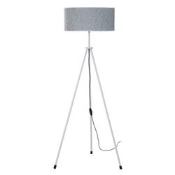 LAMPARA DE PIE TAFI BLANCO E27 PANTALLA BLANCA