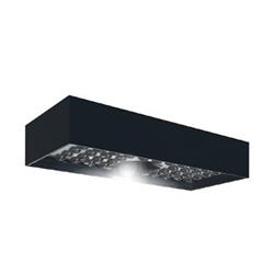 APLIQUE SOLAR DE PARED NEGRO 6W 3000K IP65