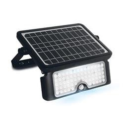 PROYECTOR SOLAR NEGRO 10W 3000K 1150LM IP65 560X34