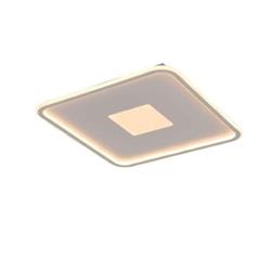PLAFON QUARON BLANCO LED 48W CALIDO 40CM X 40CM