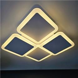 PLAFON ORIGAMI BLANCO LED 40W DIMERIZABLE SMART 40CM X 40CM