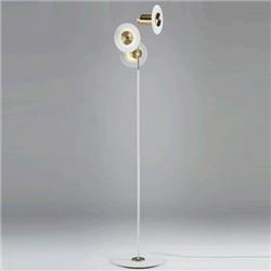 LAMPARA DE PIE ORBIT TRIPLO BRONCE 36CM X 36CM X 1