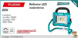 PROYECTOR TFLI2002 LED 20W 20V CON ASA / SIN BATERIA