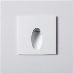 EMBUTIDO PARED SONNER BLANCO 3W 3000K 45° 240LM IP20